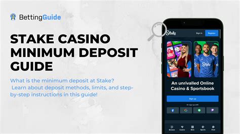 Stake.com Minimum Deposit 2024 .